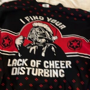 Christmas Star Wars official Darth Vader Santa sweater